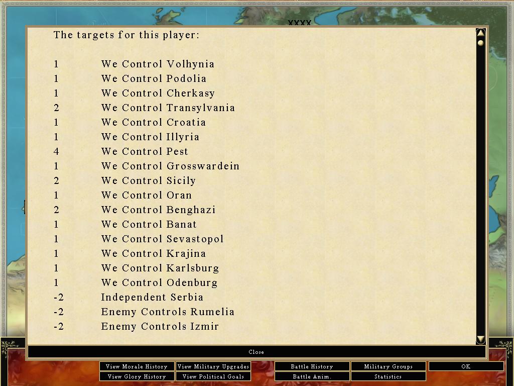 PoliticalGoals